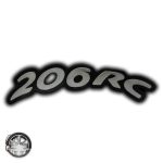 استیکر لاستیک206rc