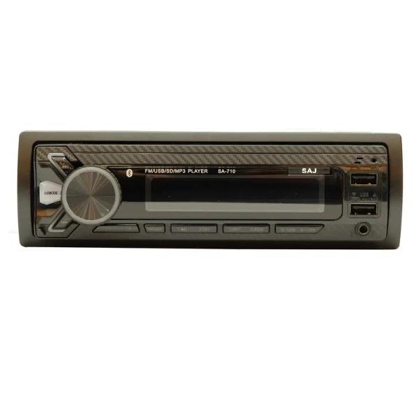 پخش ضبط ‏SAJ 710 ic بزرگج پنل متحرک 4*50 RMS